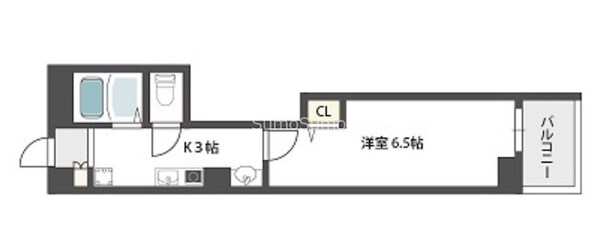 グランパシフィック桜川の物件間取画像